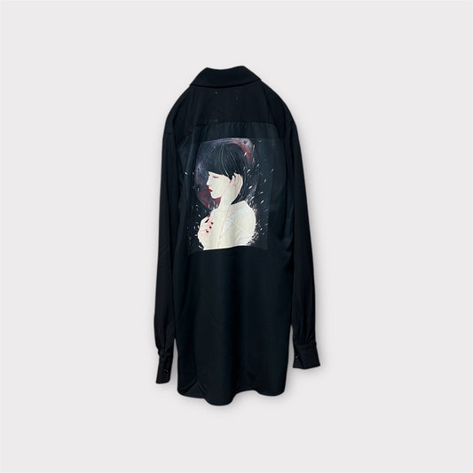 Back-Print比翼shirt[ Sample ]