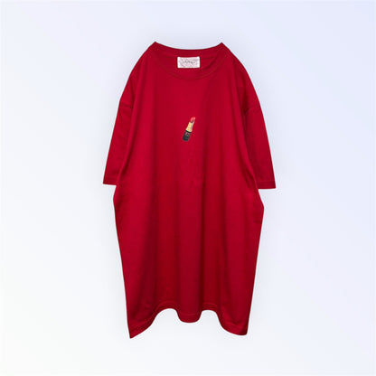 -口紅- Tシャツ